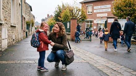 <em>Mon enfant pleure tous les matins</em> pour aller à l'école : voici comment (ne pas) l'aider